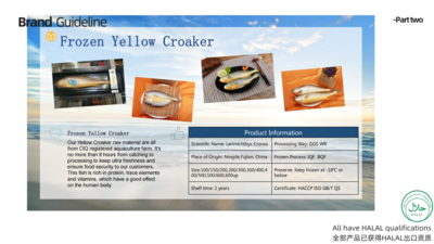 Frozen Yellow Croaker（HALAL）